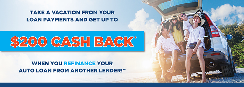 Get up to $200 Cash Back and Make NO Payments for 90 Days!
