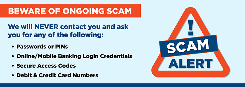 Beware of Ongoing Scam, Scam Alert