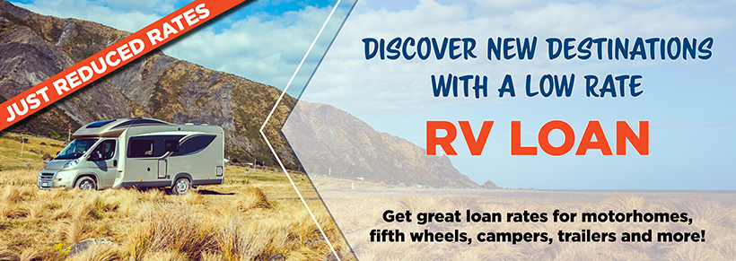 Discover New Destinations with a low-rate RV Loan