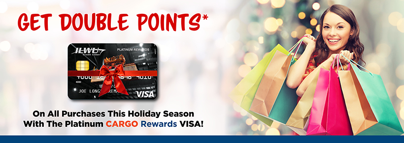 Earn Double Points on All Purchases this Holiday Season*
