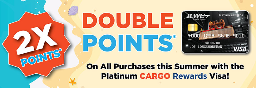 Earn Double Points on All Purchases this Summer*