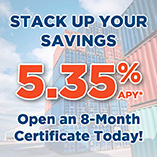 Limited Time Offer! Open a 5.25% APY* Retro Certificate Today!